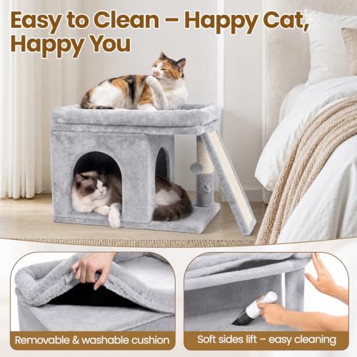 Cat Tree Tower with Scratching Post