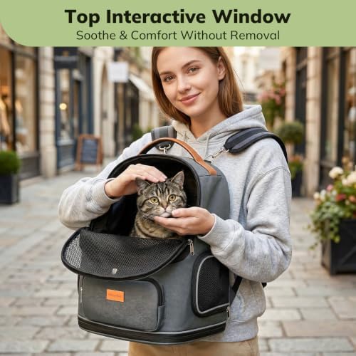 Morpilot Expandable Cat Carrier Backpack