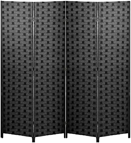 FDW 4-Panel Folding Room Divider | 6ft