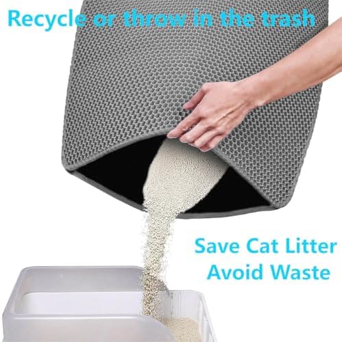 Cat Litter Mat, Double Layer Honeycomb