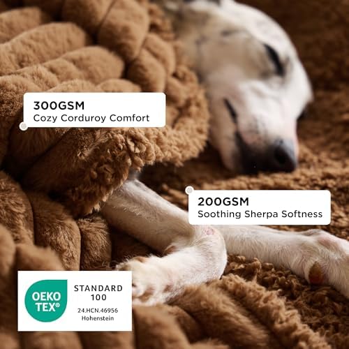 Bedsure ComfyFleece® Waterproof Dog Blankets