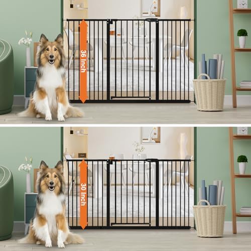 keny 36" Extra Tall Baby Gate for Stairs