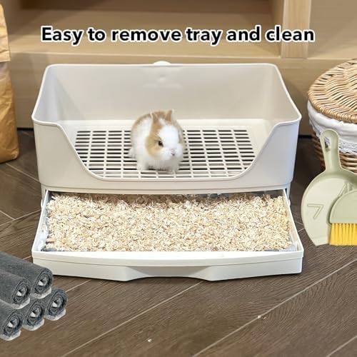 RUBYHOME Oversize Rabbit Litter Box