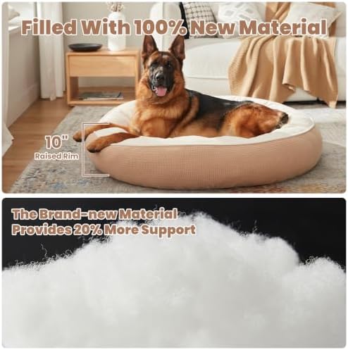 45 inch Soft Touch Fleece Donut Dog Bed