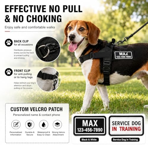 Adjustable Dog Harness No Pull