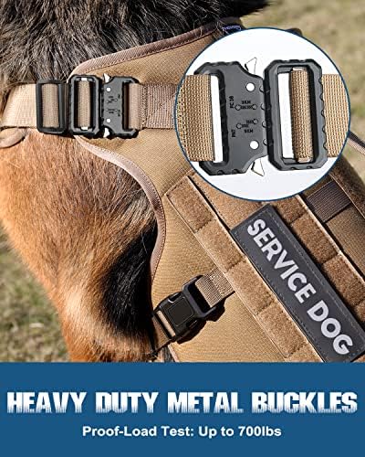 Petnanny Tactical Dog Harness Service Vest