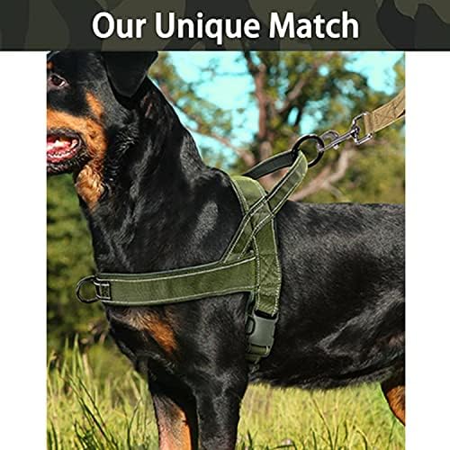 Green No Pull Dog Harness for Small Medium Large Sized Dog, Reflective Escape