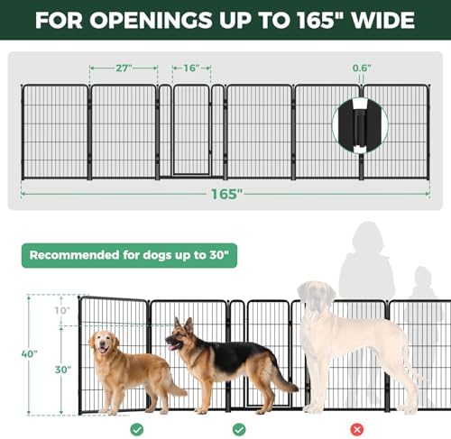 FXW Dog Gate, Extra Wide Adjustable