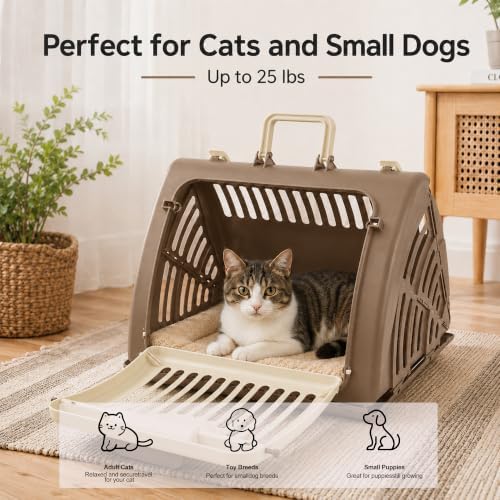 Foldable Portable Pet Carrier, Cat Carrier