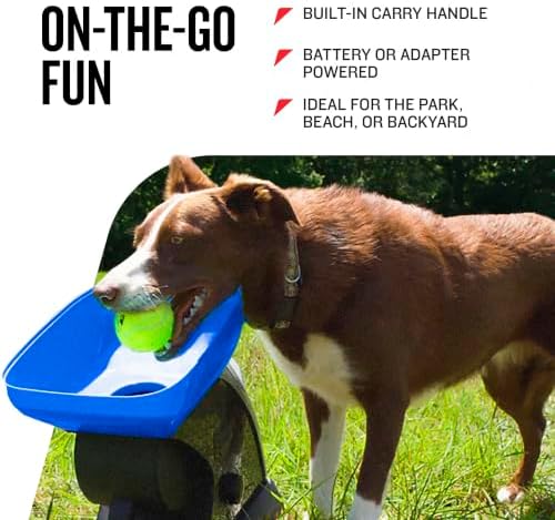 Franklin Sports Ready Set Fetch Automatic Tennis Ball Launcher