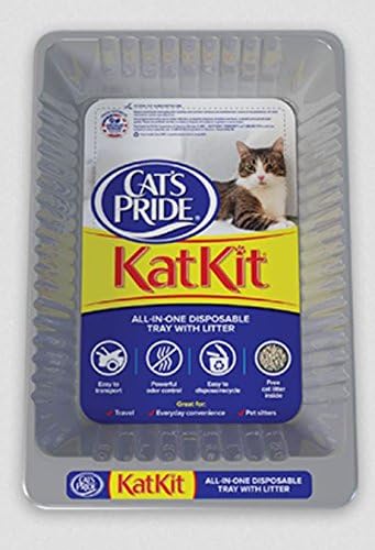 Cat's Pride, Disposable Litter Pan, Includes Pan & Litter All In One