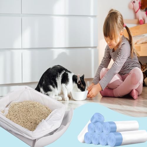 160 Pack Cat Litter Bags 25 x16 inch