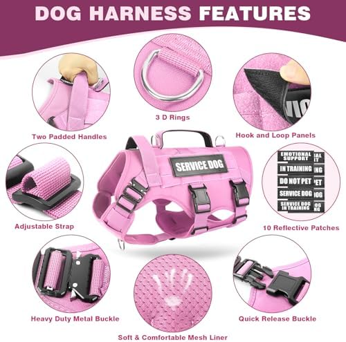 WINSEE Service Dog Vest Harness