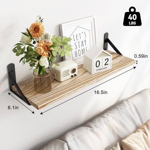 Fixwal Wall Floating Shelves for Decor