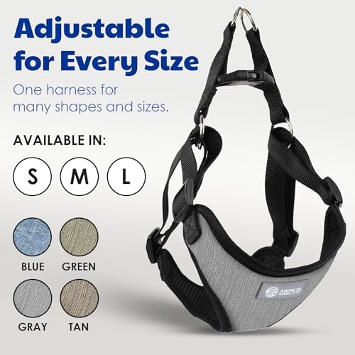 AKC Premium Padded Step-in Dog Harness – Soft Comfort Fit