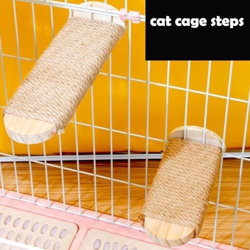 Cat Climbing Steps Scratching Tree
