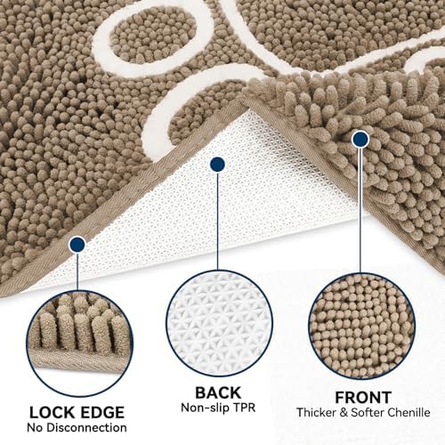 Bcoimo Super Absorbent Dog Door Mat