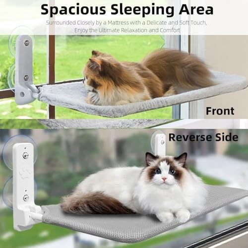 2PCS Replacement Cover for Cat Window Perch, M Size Cordless Cat Window Hammock