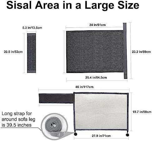 Upgraded Cat Scratch Furniture Couch Protector