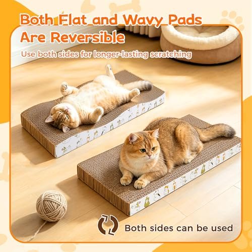 PatiencET Cat Scratcher Cardboard Pads