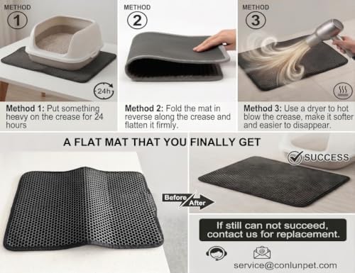 Cat Litter Mat New Size 23.6"x14.6"