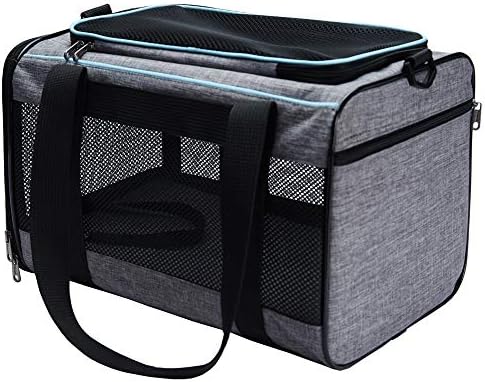 Vceoa 19"x12"x12" Pet Carrier for Cats