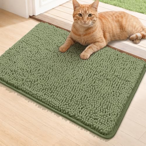 Bcoimo Super Absorbent Cat Door Mat