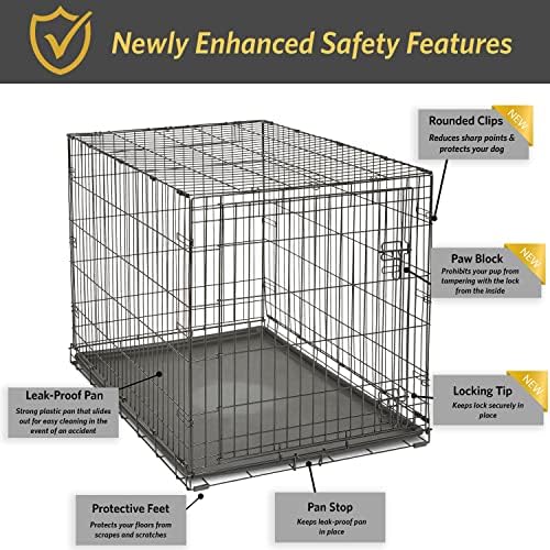 New World by Midwest 42-Inch Single Door Crate,