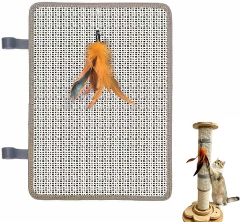 Cat Nail File Scratcher, Sisal Scratch Mat