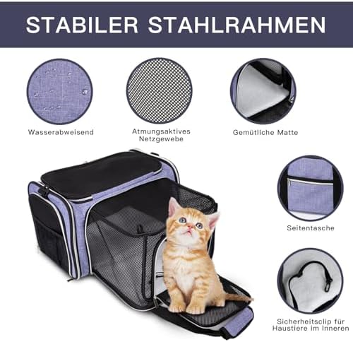 BAGLHER Expandable Cat Carrier