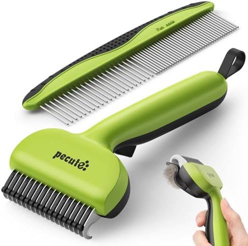 Pecute Self-Cleaning Undercoat Rake