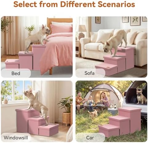 Zerbuger Dog Stairs with Storage