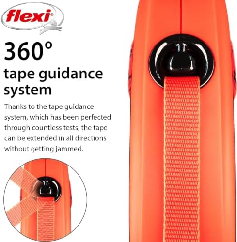 FLEXI® Xtreme Tape Retractable Dog Leash, 16 ft