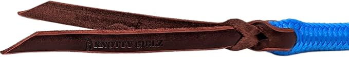 22' Long Line with SS O Ring and Carabiner (Burgundy Beige)