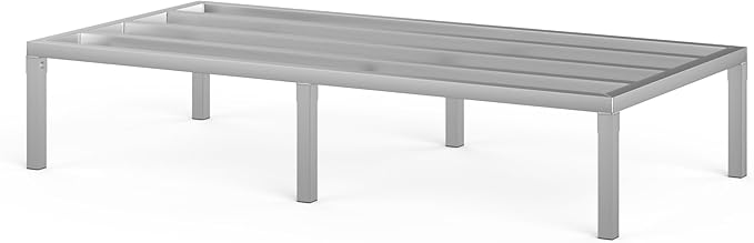 30 in X 60 in. Aquarium Stand | Industrial Style Aluminum Fish Tank Base with Open Frame Design