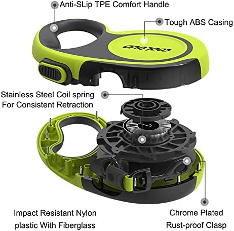 360° Tangle-Free, Heavy Duty Retractable Dog Leash