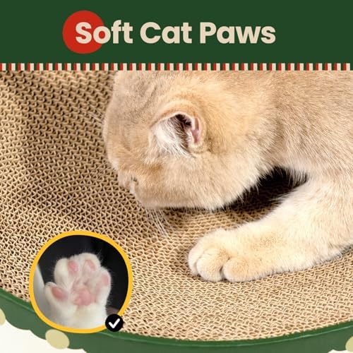 Conlun Oval Cat Scratcher Bed | Scratching Bowl Lounge