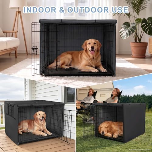 Explore Land Dog Crate Cover, 54 inches