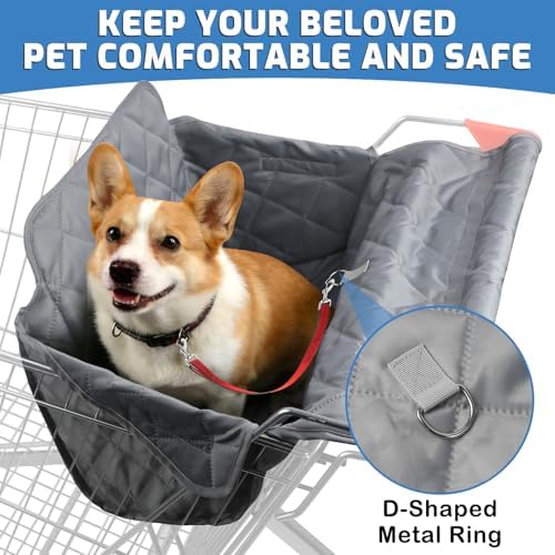 Portable Shopping Cart Cover for Dogs