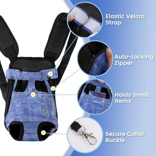 Mosago Dog Backpack Carrier, Front Chest Carrier