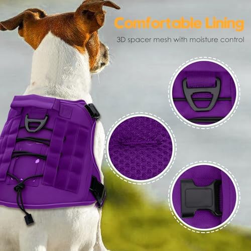 Heavy-Duty Tactical Dog Harness
