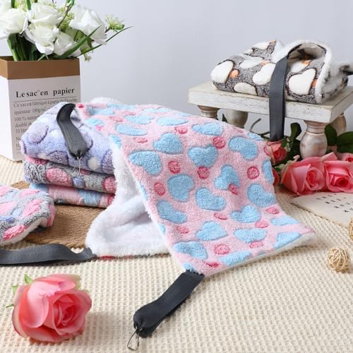 8 Pcs Cat Hammock for Cage, Pet Hammock Bed, Reversible Hanging Cat Hammocks