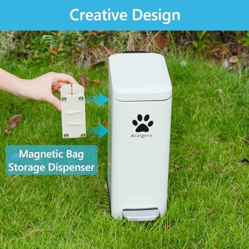 Dog Poop Trash Can Outside