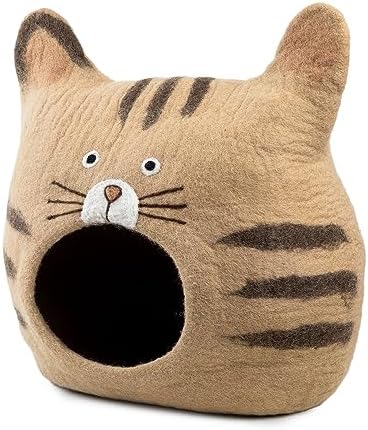 Luxurious Merino Wool Cat Cave