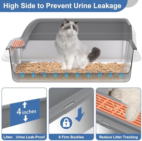Stainless Steel Sifting Litter Box