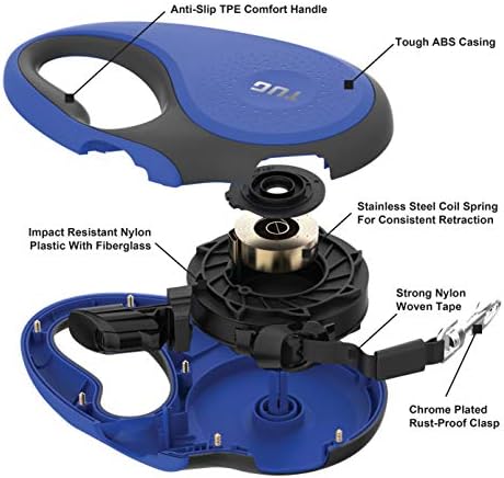 TUG Original Retractable Dog Leash, 16 ft