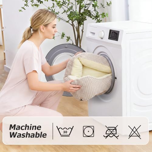 MIXJOY Dog Beds for Medium Dogs Washable, Rectangle Pet Bed Medium Size Dog