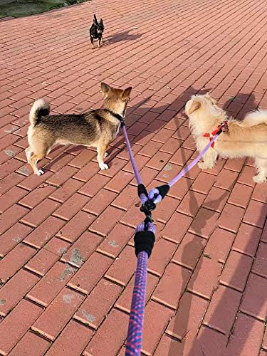 Double Dog Leash Coupler 1/3" Rope Extension