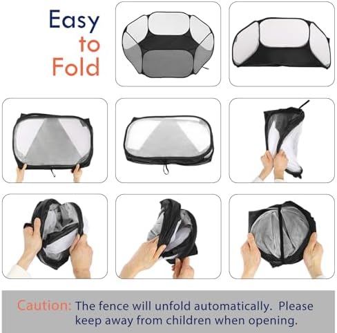 Pawaboo Small Animals Playpen