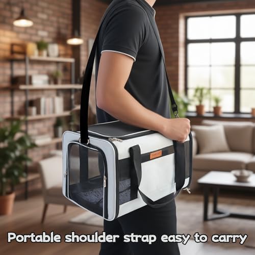 YUNIQUE Soft-Sided Cat & Dog Carrier